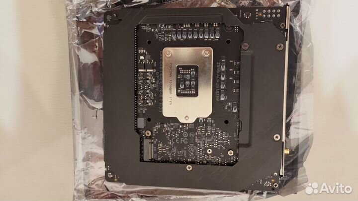 Мат. плата gigabyte Z590I aorus ultra новая