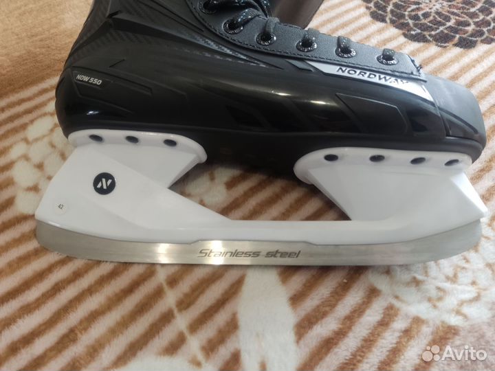 Коньки хоккейные ледовые nordway NDW550 Размер 42