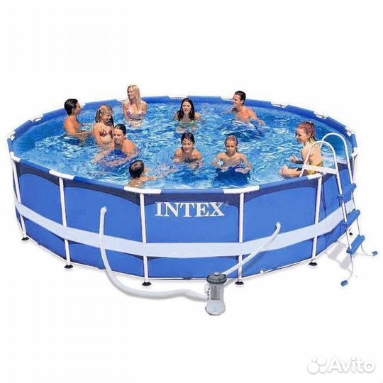 Каркасный бассейн intex 457 x 122