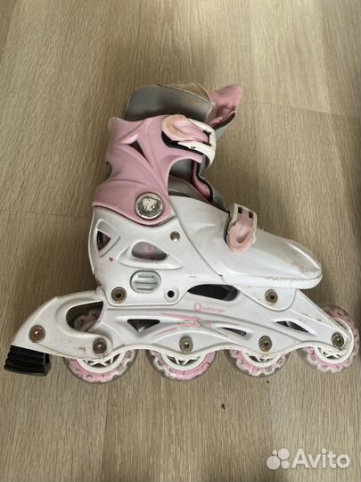 Детские раздвижные ролики 33 36
