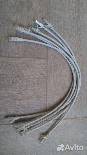 Витая пара с коннекторами RJ45