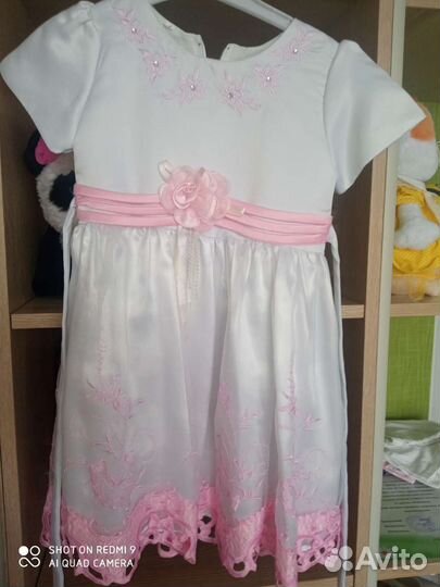 Платье для девочки 92