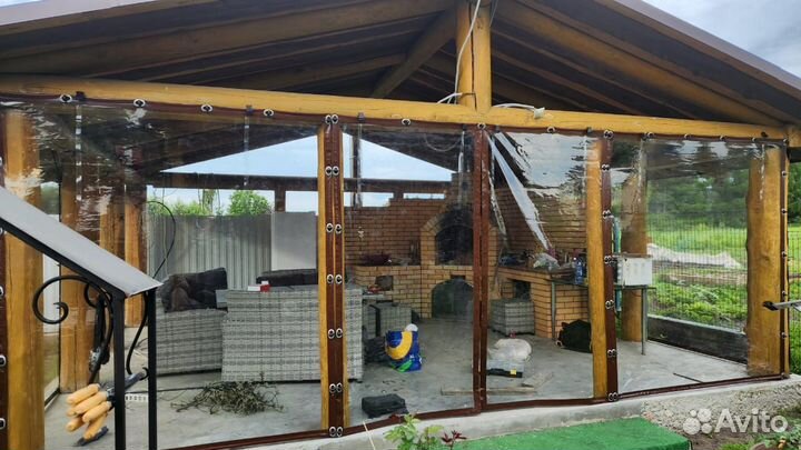 Гибкие окна из пвх