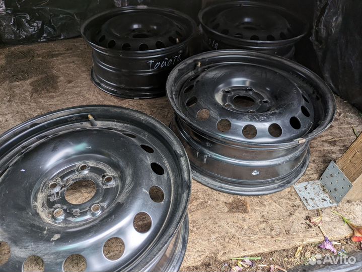 Диски железные на тайоту