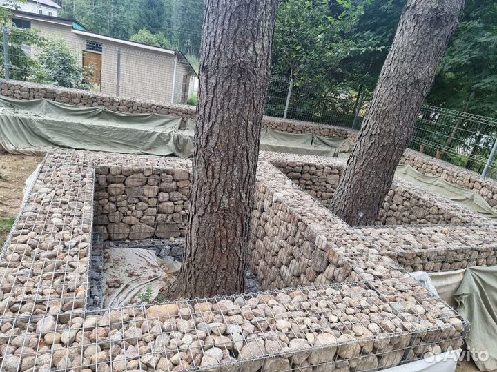 Сетка для габионов/ограждения