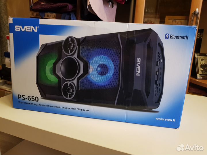 Sven PS-650 портативная акустическая система