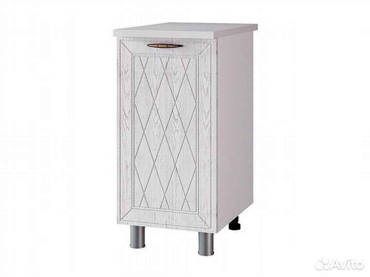 Кухня Афина айс Тумба 4Р1 корп белый, фасад 4Р1