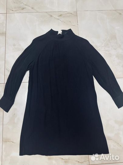 Платье черное Massimo Dutti р 46