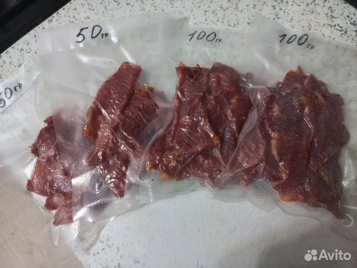 Мясные чипсы (джерки)