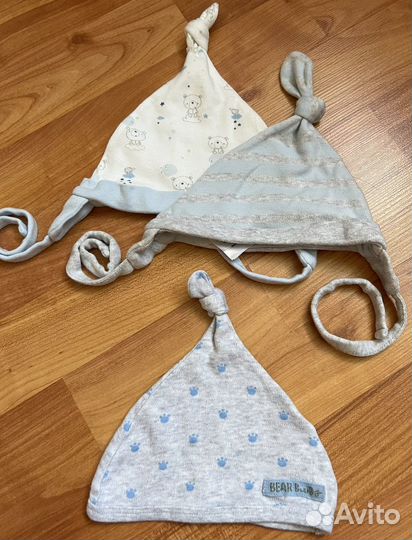 Шапочки на мальчика