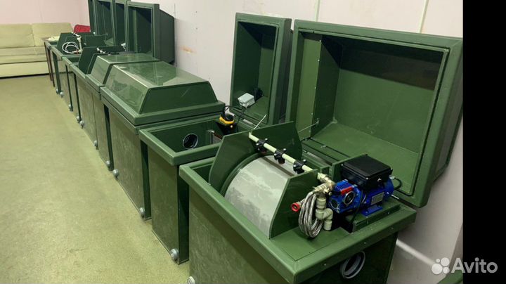 Барабанный фильтр для пруда 