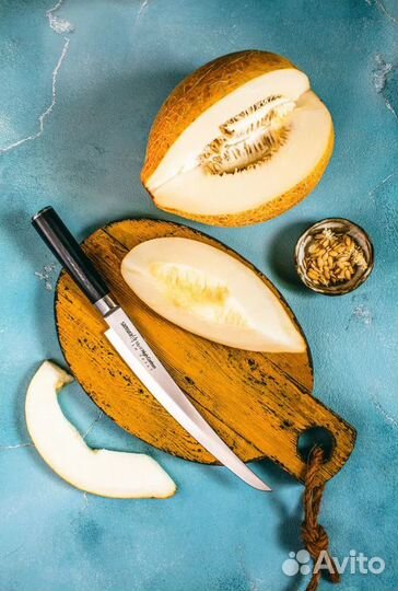 Нож кухонный Samura Mo-V для нарезки Tanto (новый)