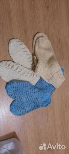 Носки и тапочки вязаные