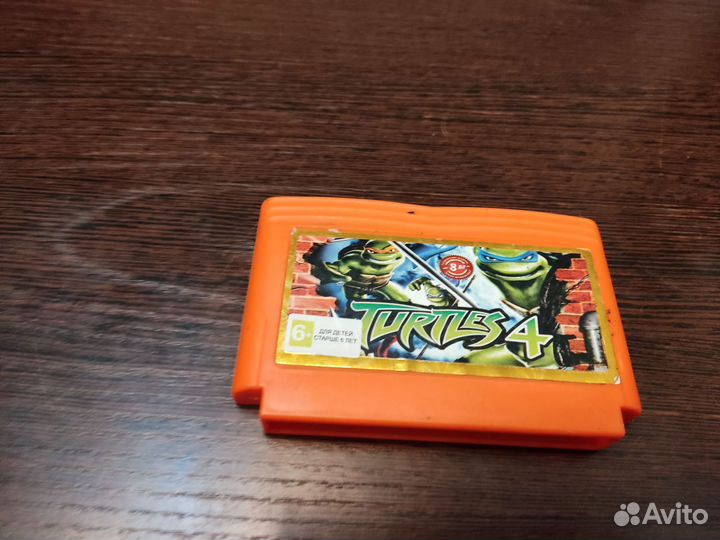 Катридж dendy turtles 4