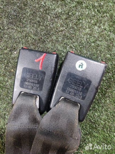 Защелка ремня безопасности задняя Geely Emgrand