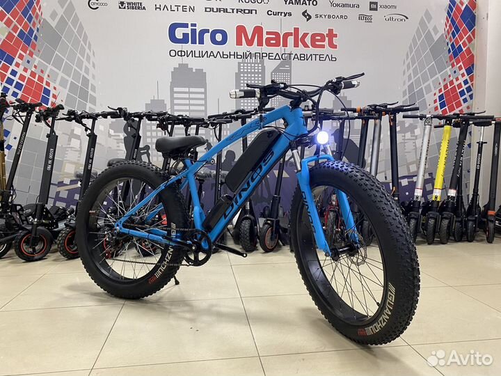 Электровелосипед электрофэтбайк