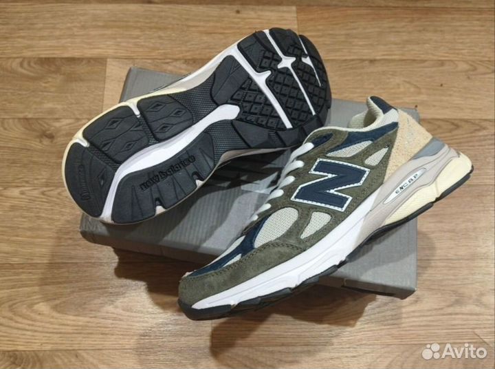 Кроссовки новые New balance 990 Lux натуральные