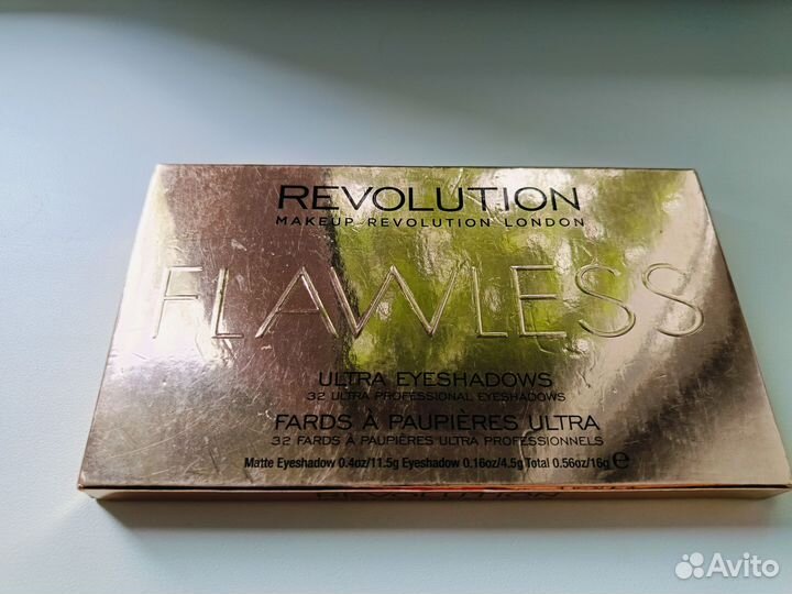 Палитра теней revolution flawless