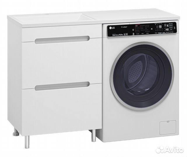 Тумба с раковиной Misty Байкал Э-Бай06055-022Я