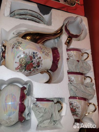 Кофейный чайный набор Yamasen япония 17 предметов