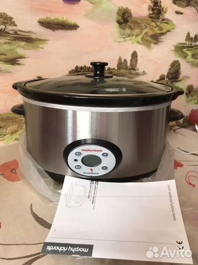 Пароварка. Цифровая долговарка Morphy richards