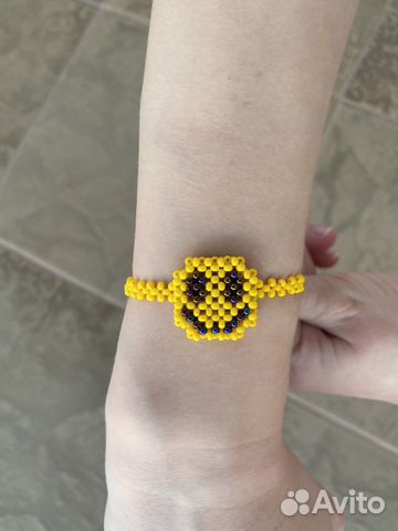 Браслет из бисера с застежкой