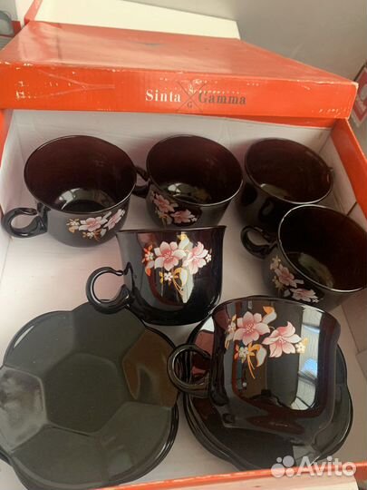 Чайный сервиз стекло