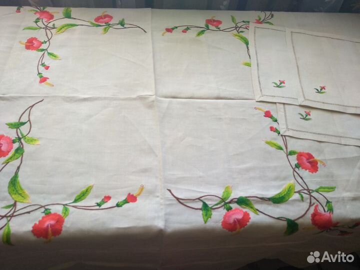 Скатерть и салфетки СССР