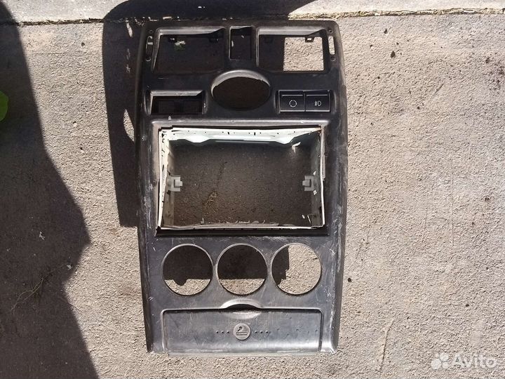 Накладка на магнитолу приора 2дин