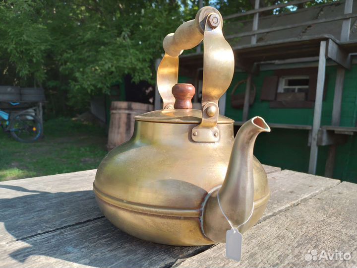 Чайник 3л латунь