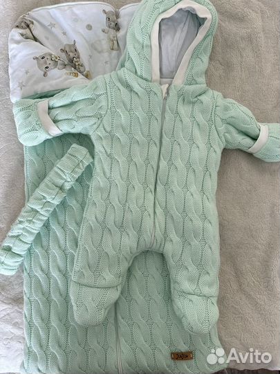 Комплект Конверт одеялко на выписку