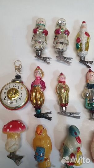 Елочные игрушки СССР