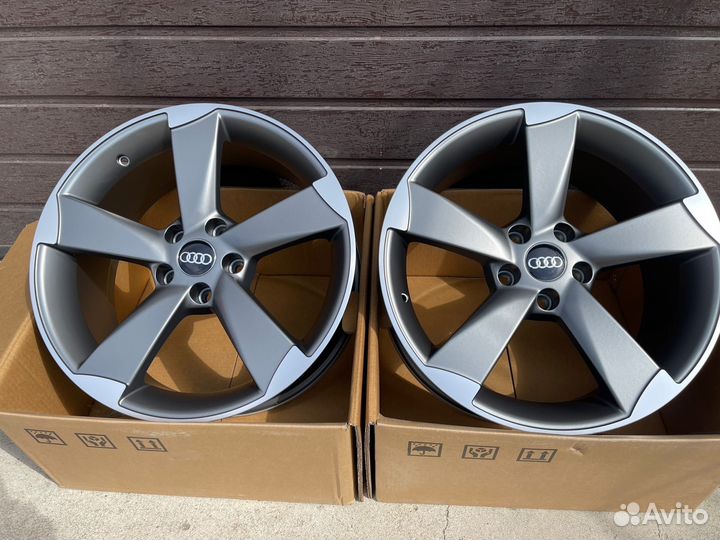 Диски R20 5*112 Audi rotorграфит с Полировкой