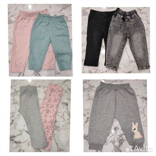 Вещи пакетом на девочку 74-80