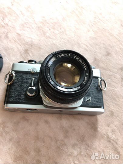 Плёночный фотоаппарат Olympus om 1N + 50/1.8