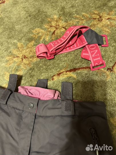 Брюки зимние для девочки 158