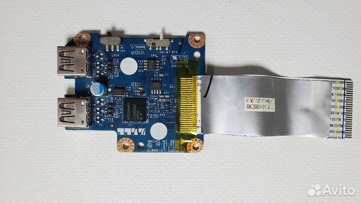 Плата USB ноутбука Lenovo IdeaPad Y570