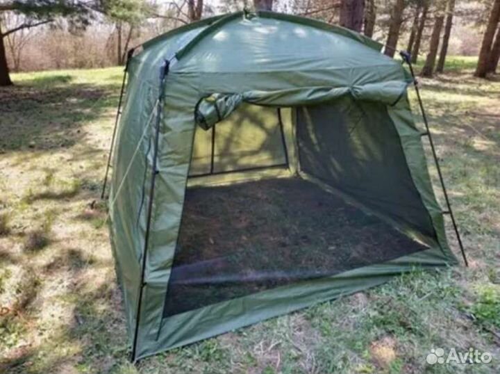 Тент шатер с москитными сетками и полом