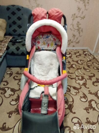 Детские санки коляска ника 7 -3