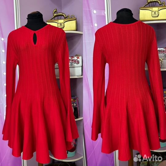 Платье трикотажное