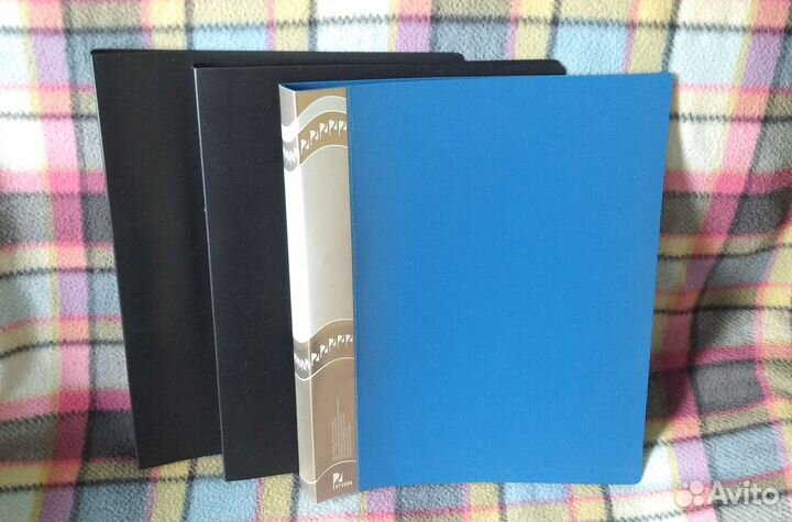 Папки на 2-х кольцах пластиковые