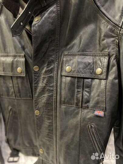 Куртка кожаная женская
