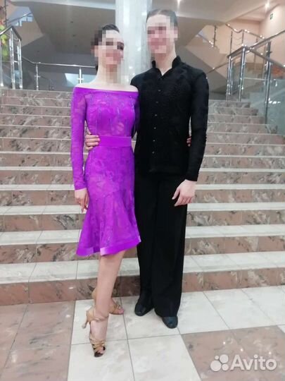 Платье для бальных танцев, латина