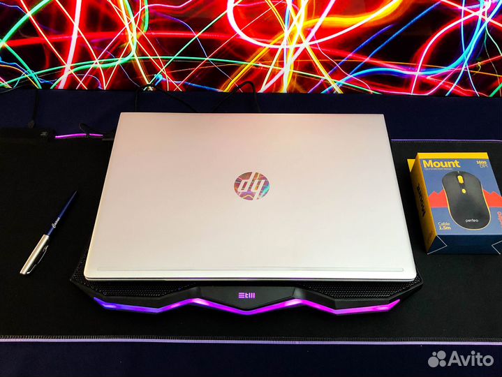Ноутбук HP для работы Ryzen 3 / 8Gb / 256Gb SSD