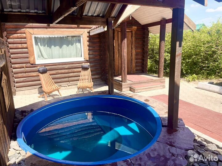 Аренда беседки с бассейном