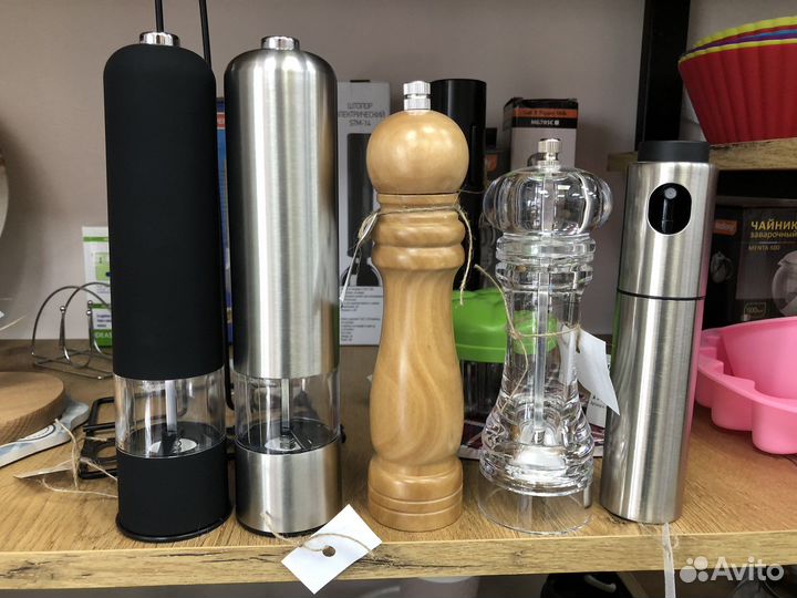 Электрические и механические перцемолки мельницы