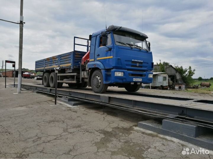 Стационарные автомобильные весы