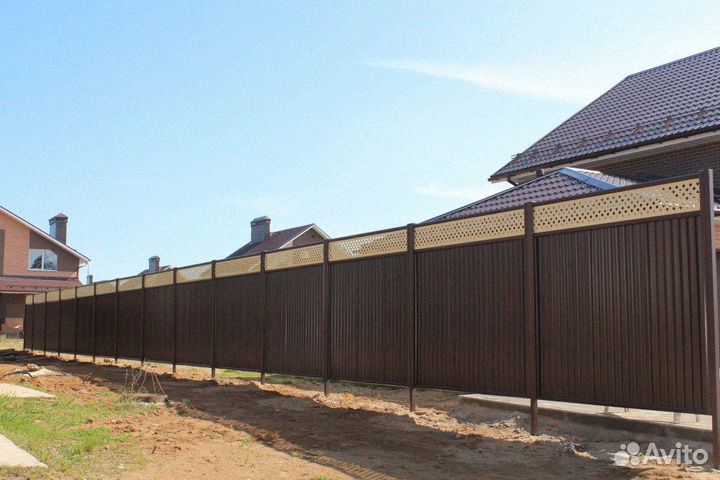 Забор модульный без сварки