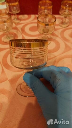 Бокалы и рюмки СССР винтаж