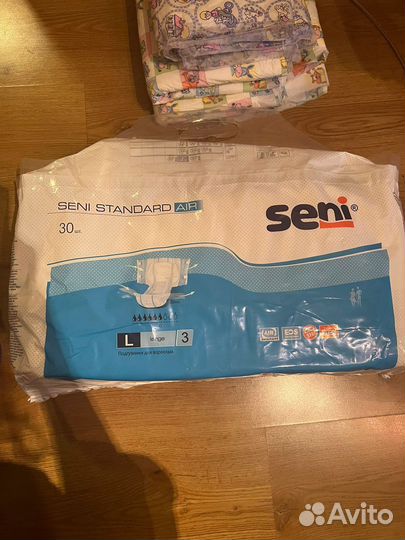 Подгузники для взрослых Seni Standard Air